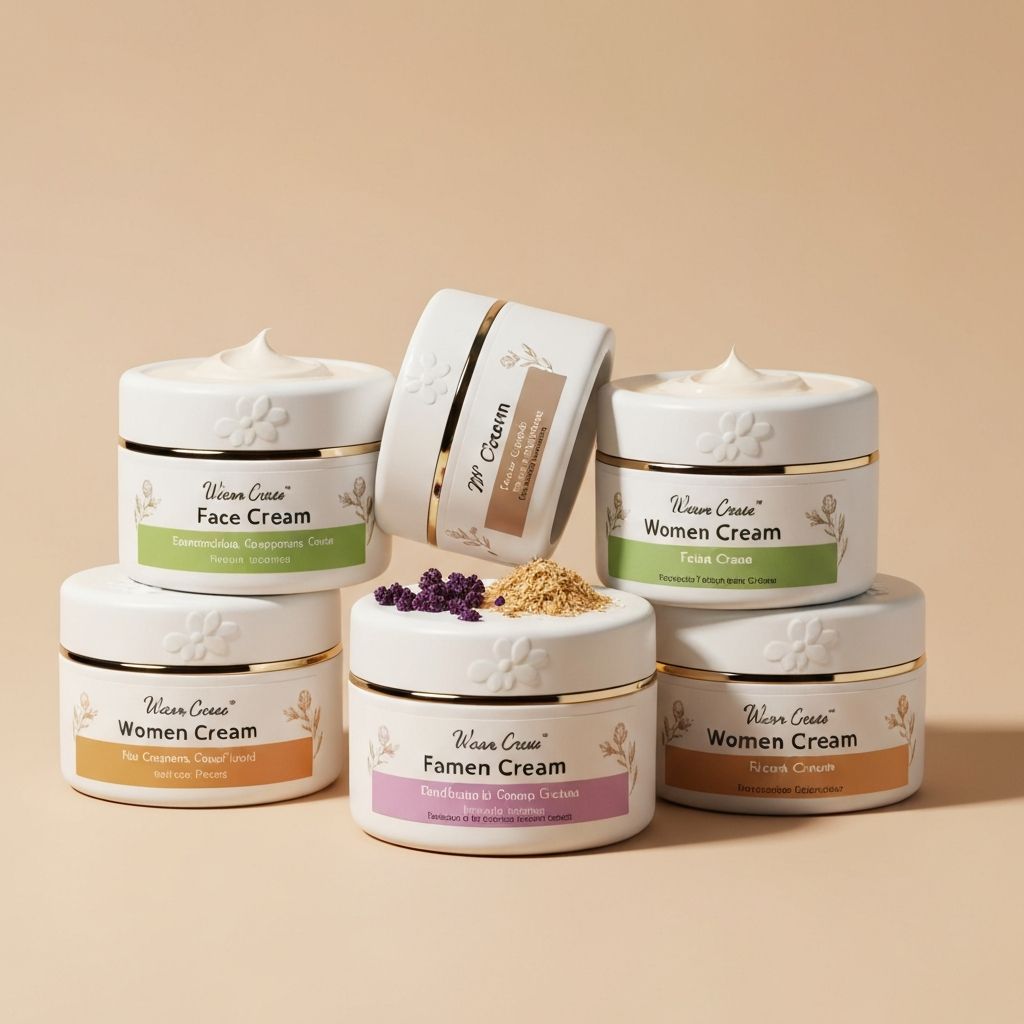 Women's face creams